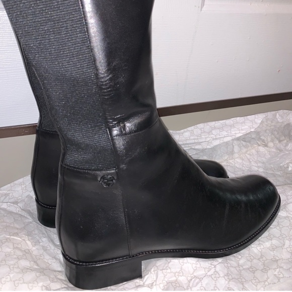 GUCCI OVER THE KNEE BOOTS - Picture 2 of 9